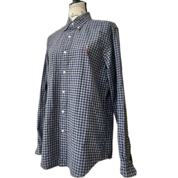 RALPH LAUREN OXFORD LONG SLEEVE SHIRT MEN SZ M VERSATILE SOPHISTICATED - Picture 6 of 16